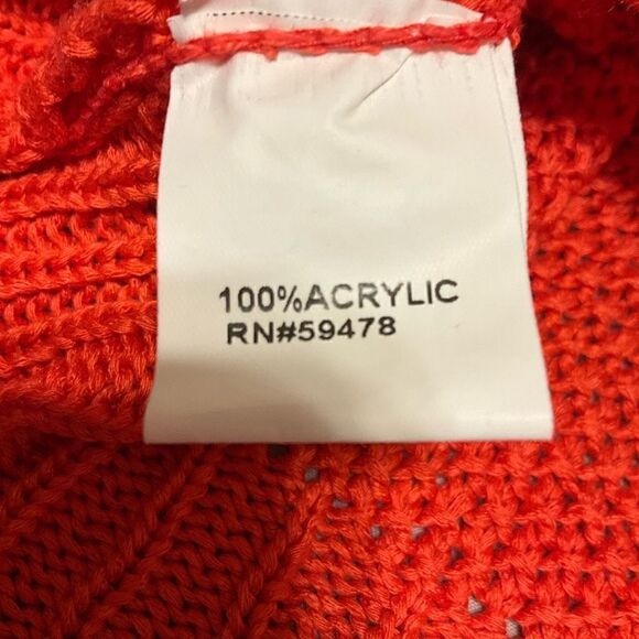 Carina Ricci Dolman Sleeve, Cropped Open Knit Sweater. Made in Italy, Small. - Picture 4 of 16